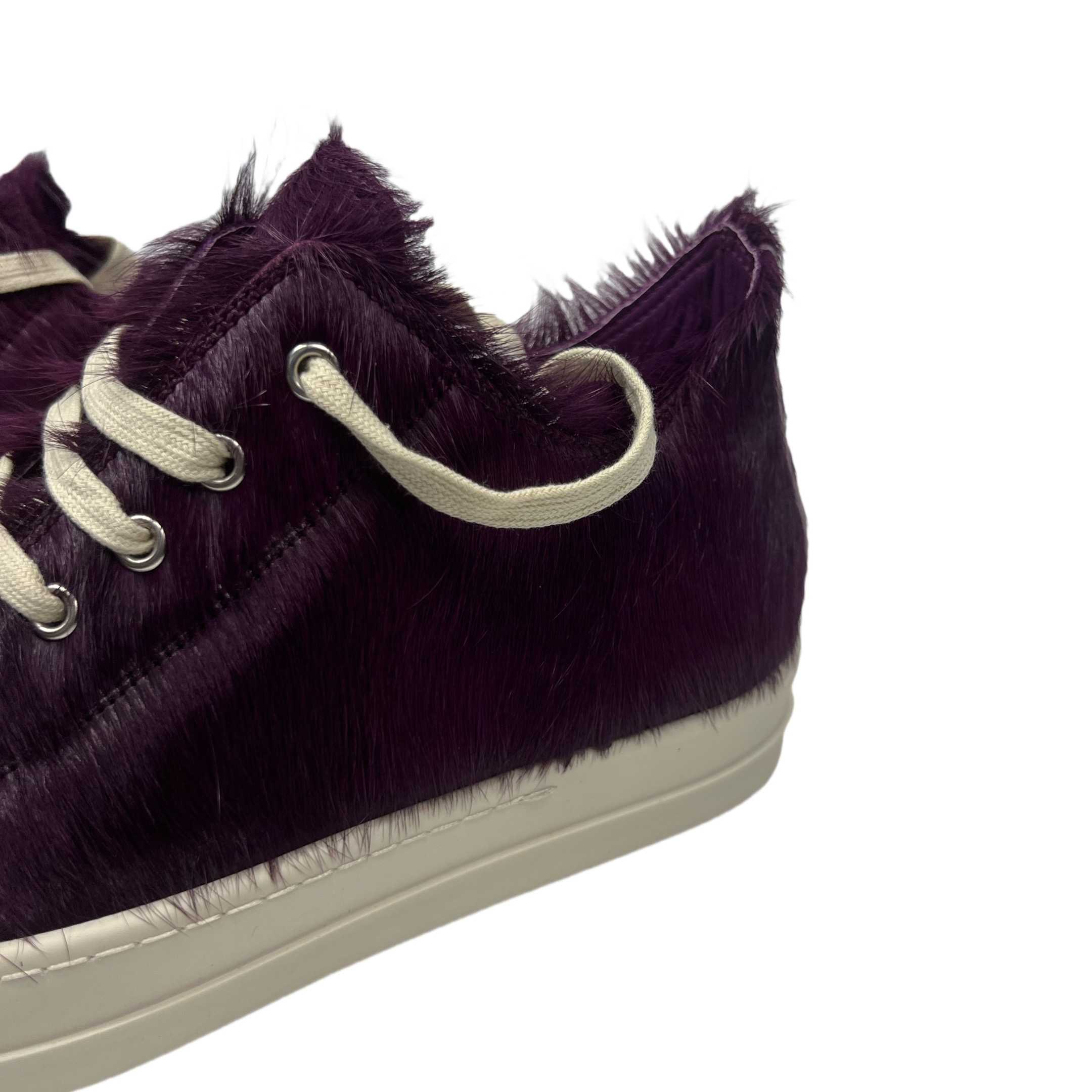 Rick Owens Luxor Low 'Amethyst Pony' Sneakers - EUR FASHION