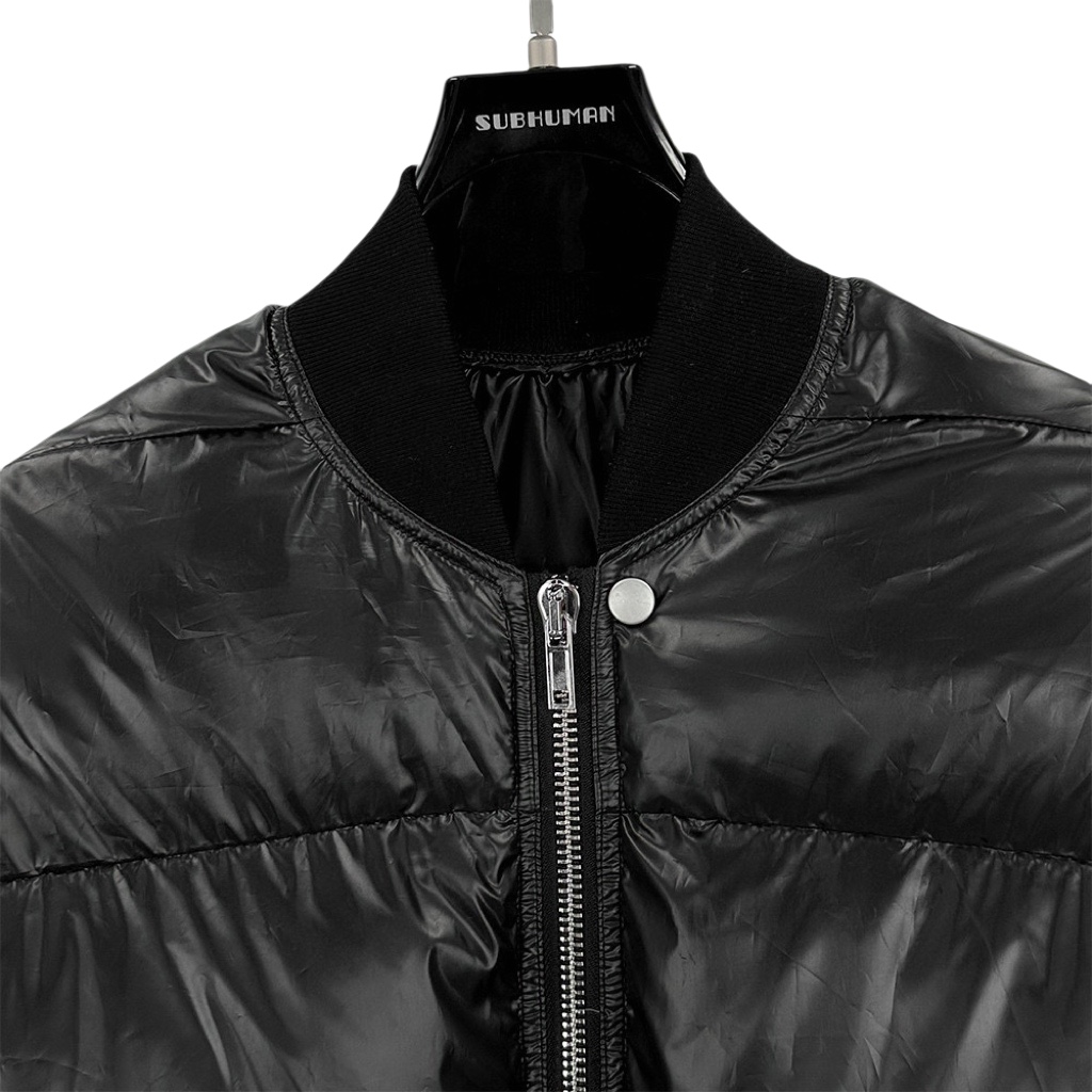 Rick Owens FW24 Porterville Flight Jkt In Black - EUR FASHION