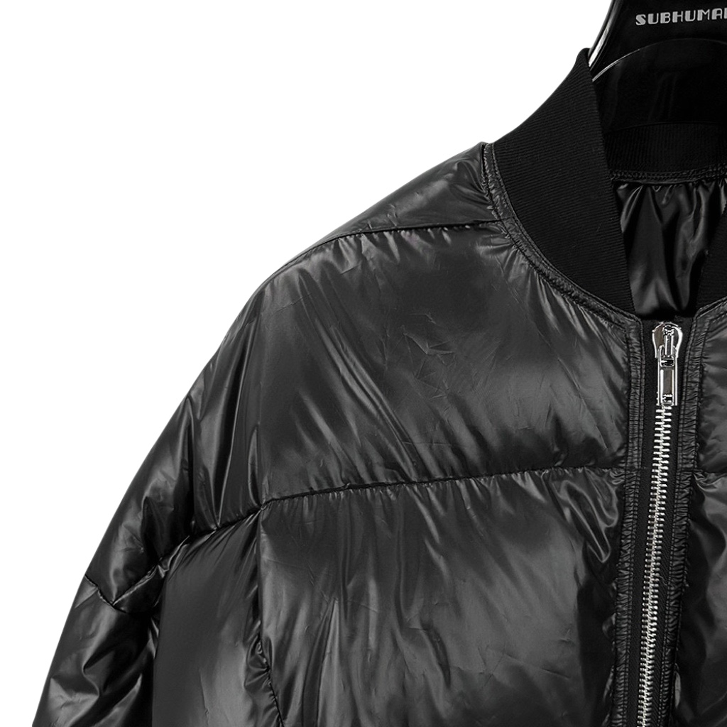 Rick Owens FW24 Porterville Flight Jkt In Black - EUR FASHION