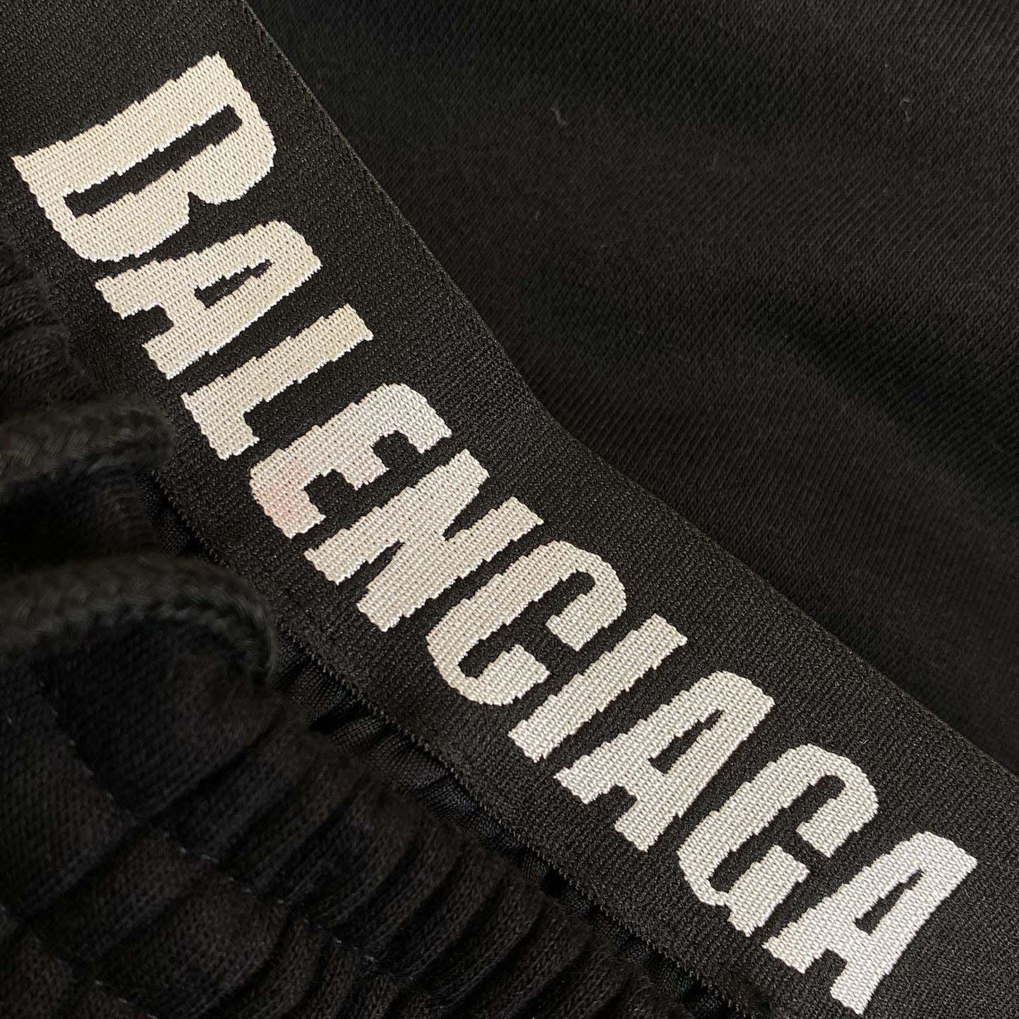 Balenciaga Sporty B Trompe L'oeil Waistband Baggy Sweatpants - EUR FASHION