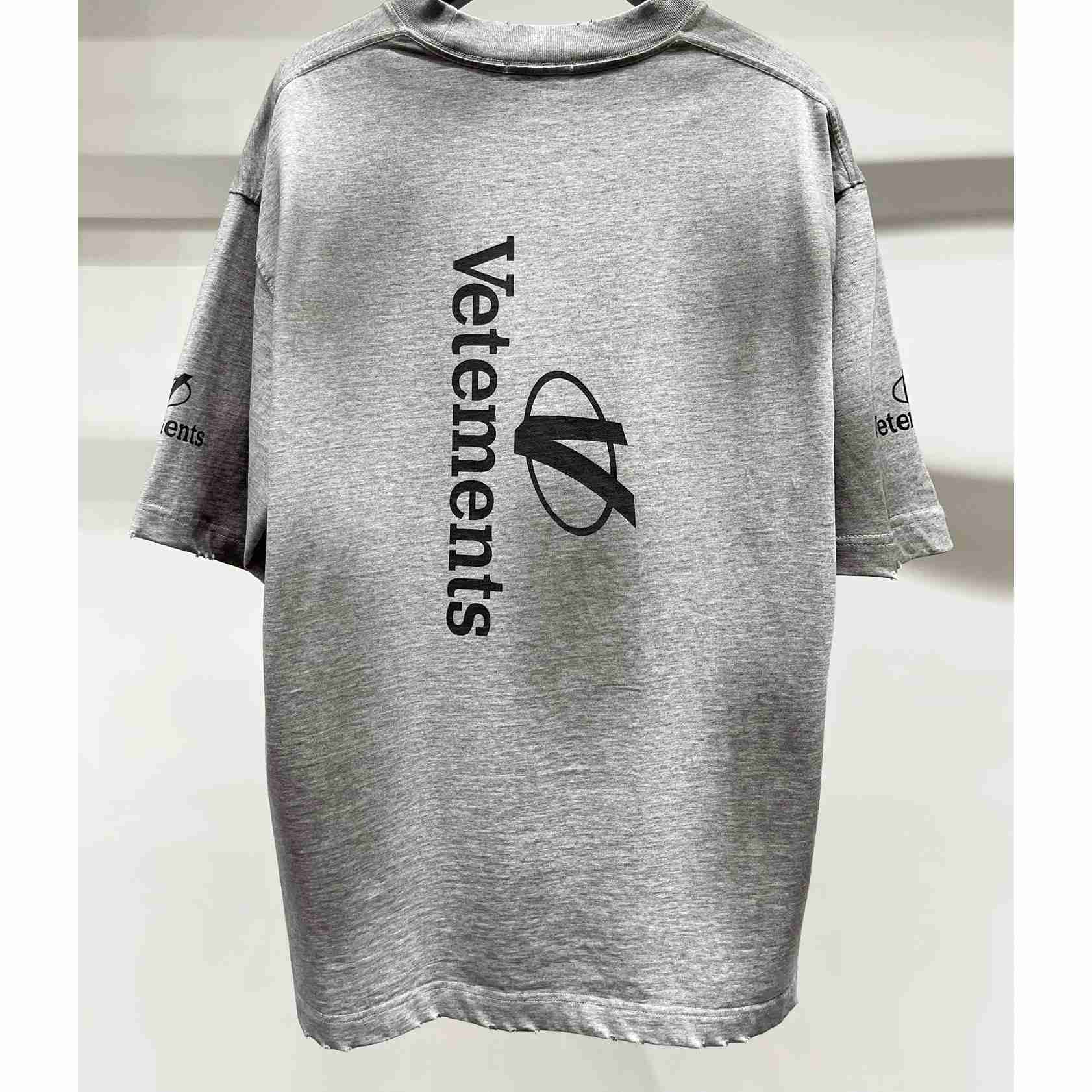 Vetements Cotton T-Shirt - EUR FASHION