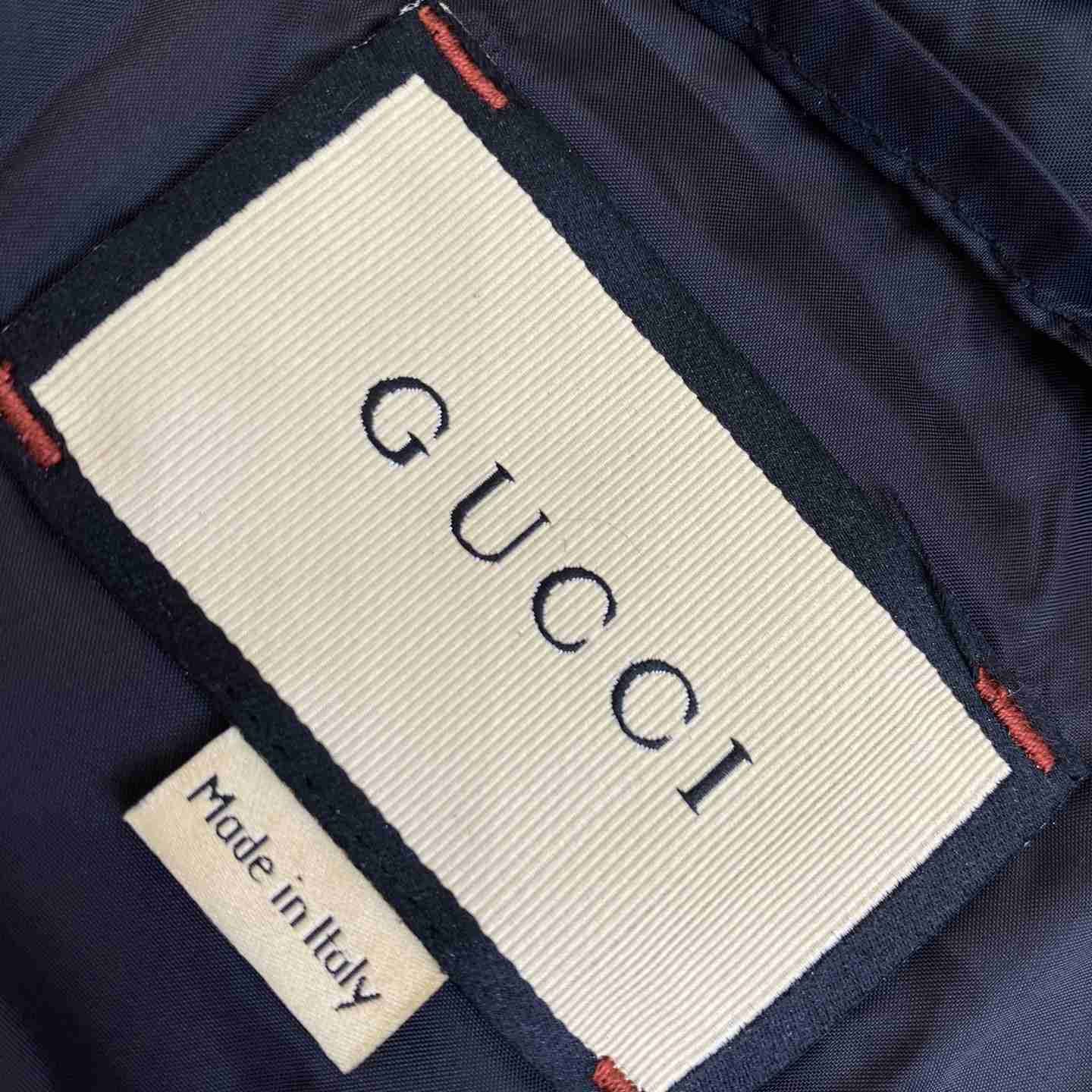 Gucci Jumbo Gg Canvas Jacket - EUR FASHION