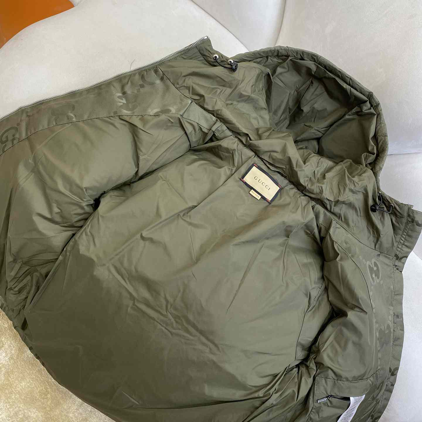 Gucci Jumbo Gg Canvas Down Jacket - EUR FASHION