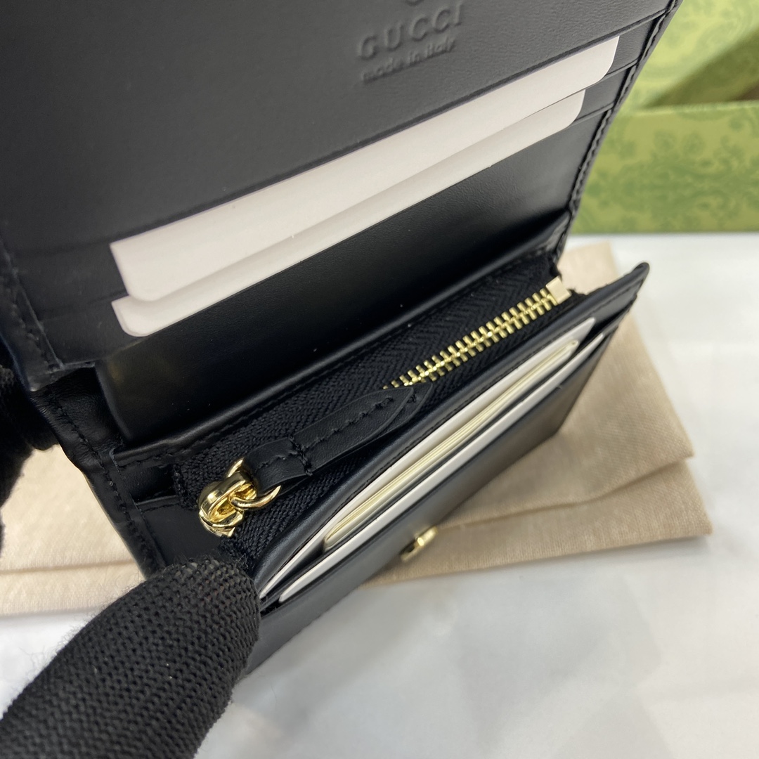 Gucci GG Emblem Mini Wallet - EUR FASHION