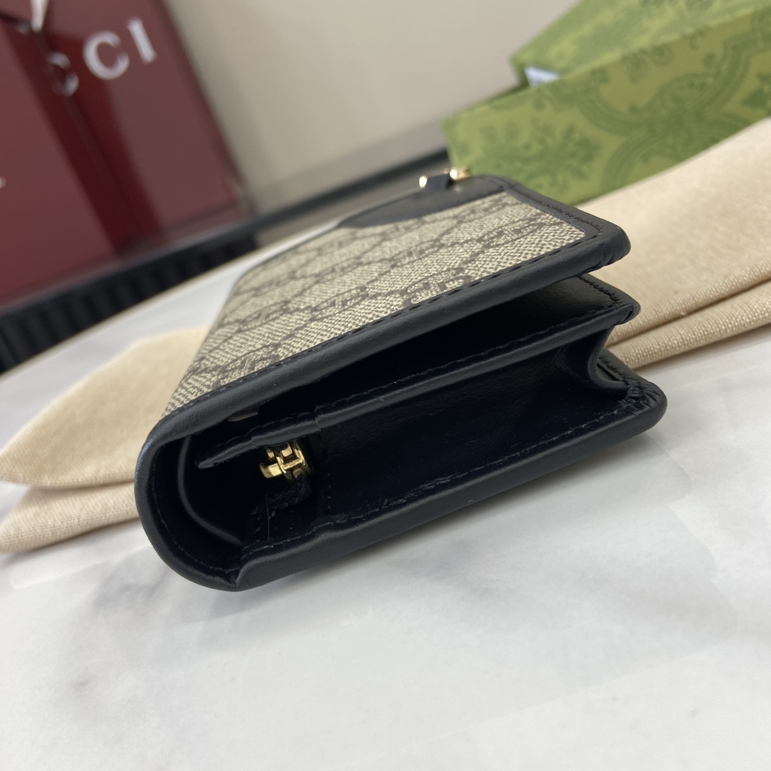 Gucci GG Emblem Mini Wallet - EUR FASHION