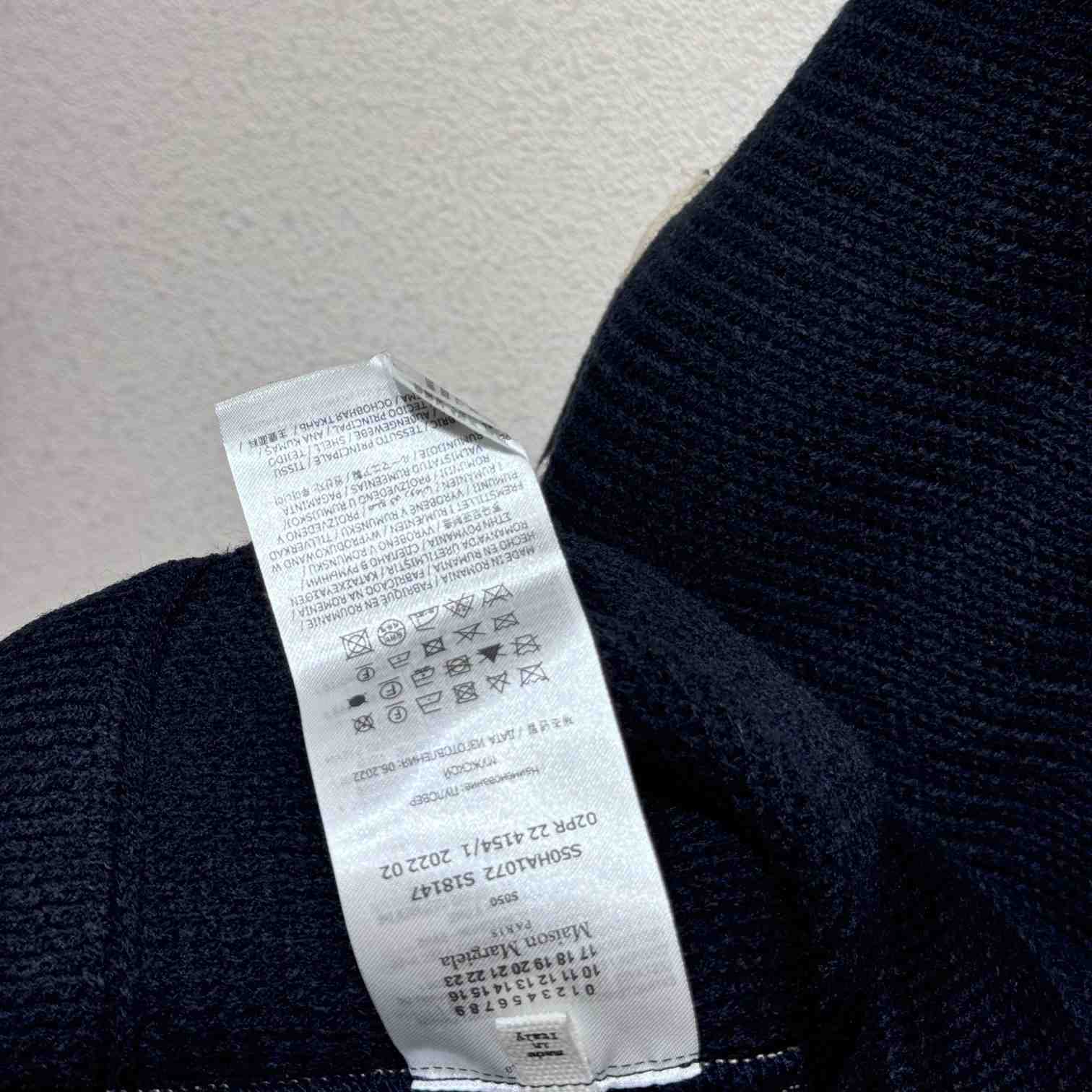 Maison Margiela – Wool Half-Zip Sweater - EUR FASHION