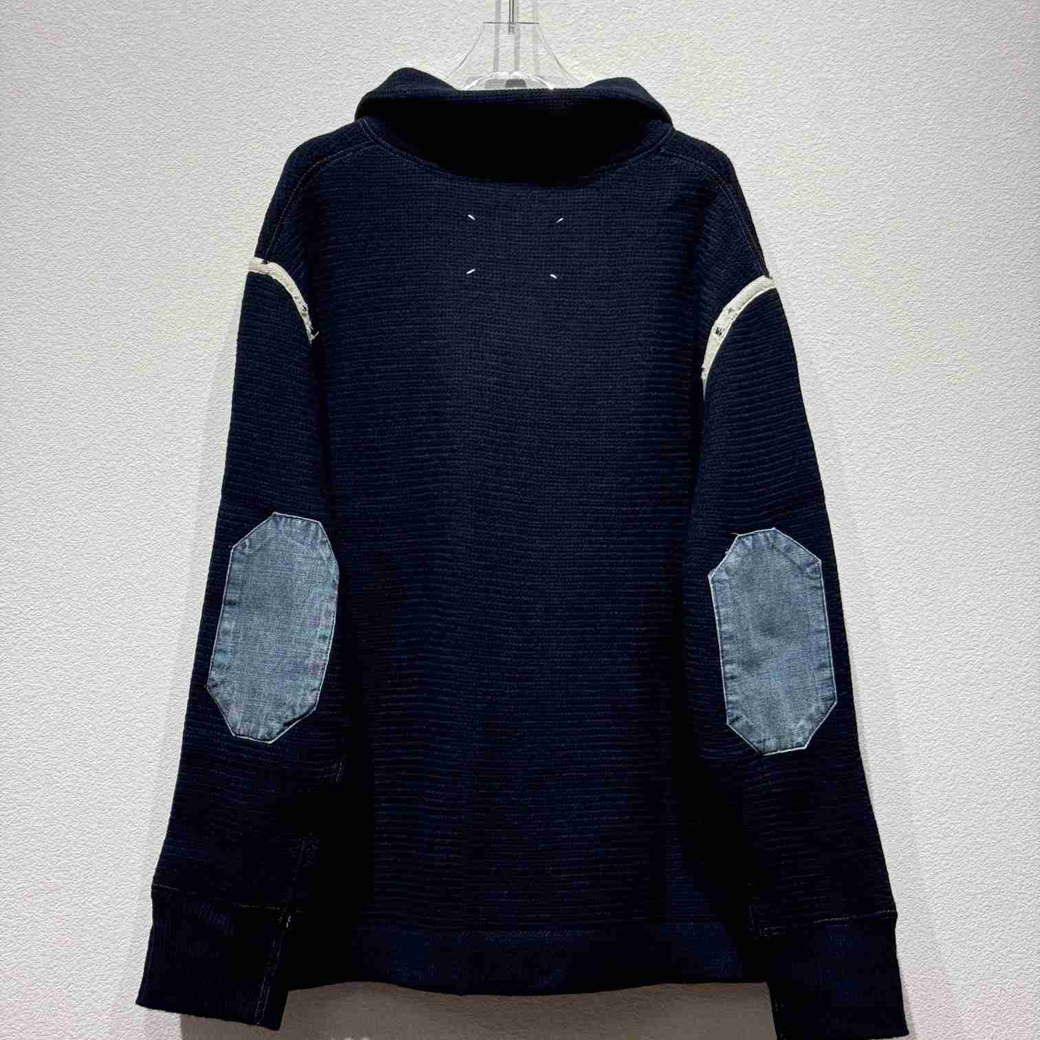 Maison Margiela – Wool Half-Zip Sweater - EUR FASHION