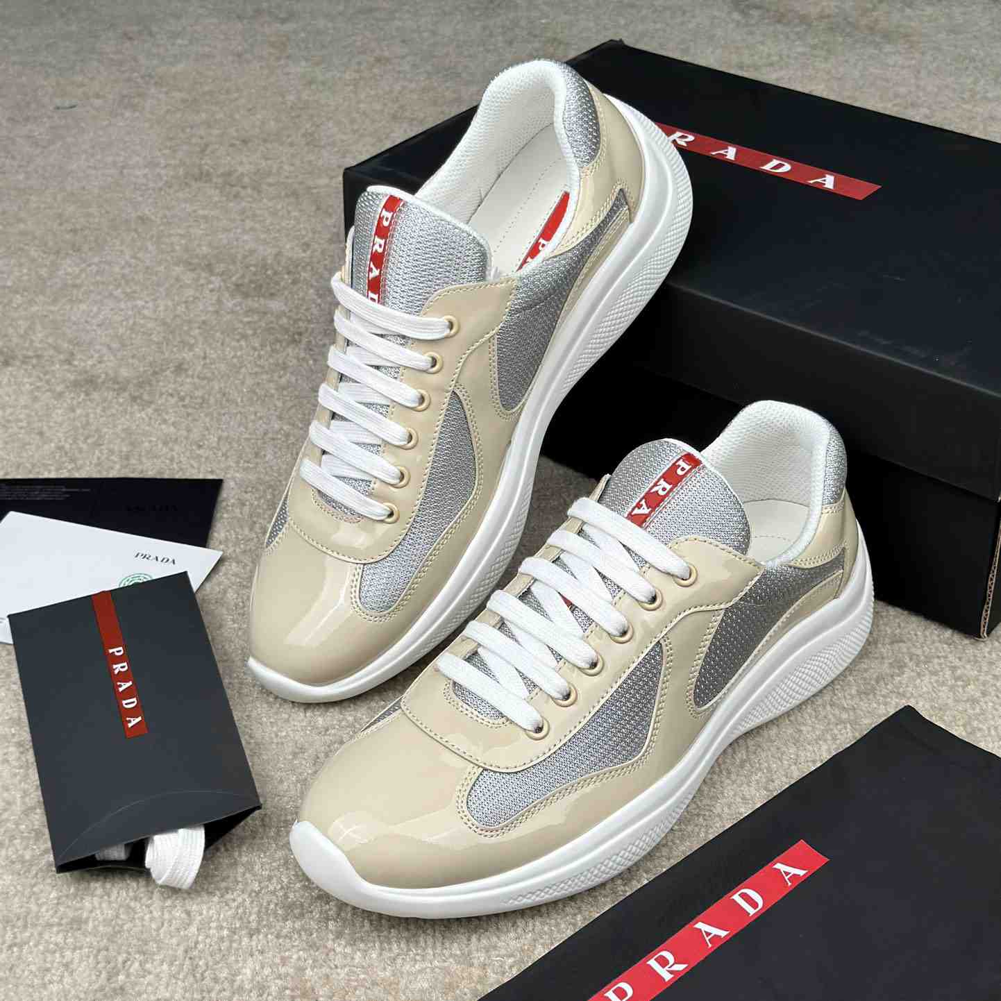 Prada America's Cup Sneakers - EUR FASHION