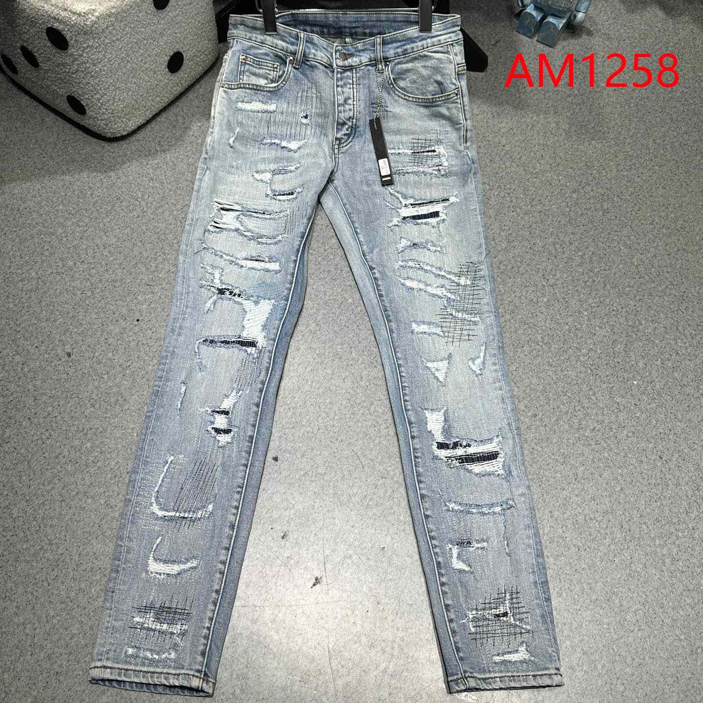 Amiri Jeans    AM1258 - EUR FASHION