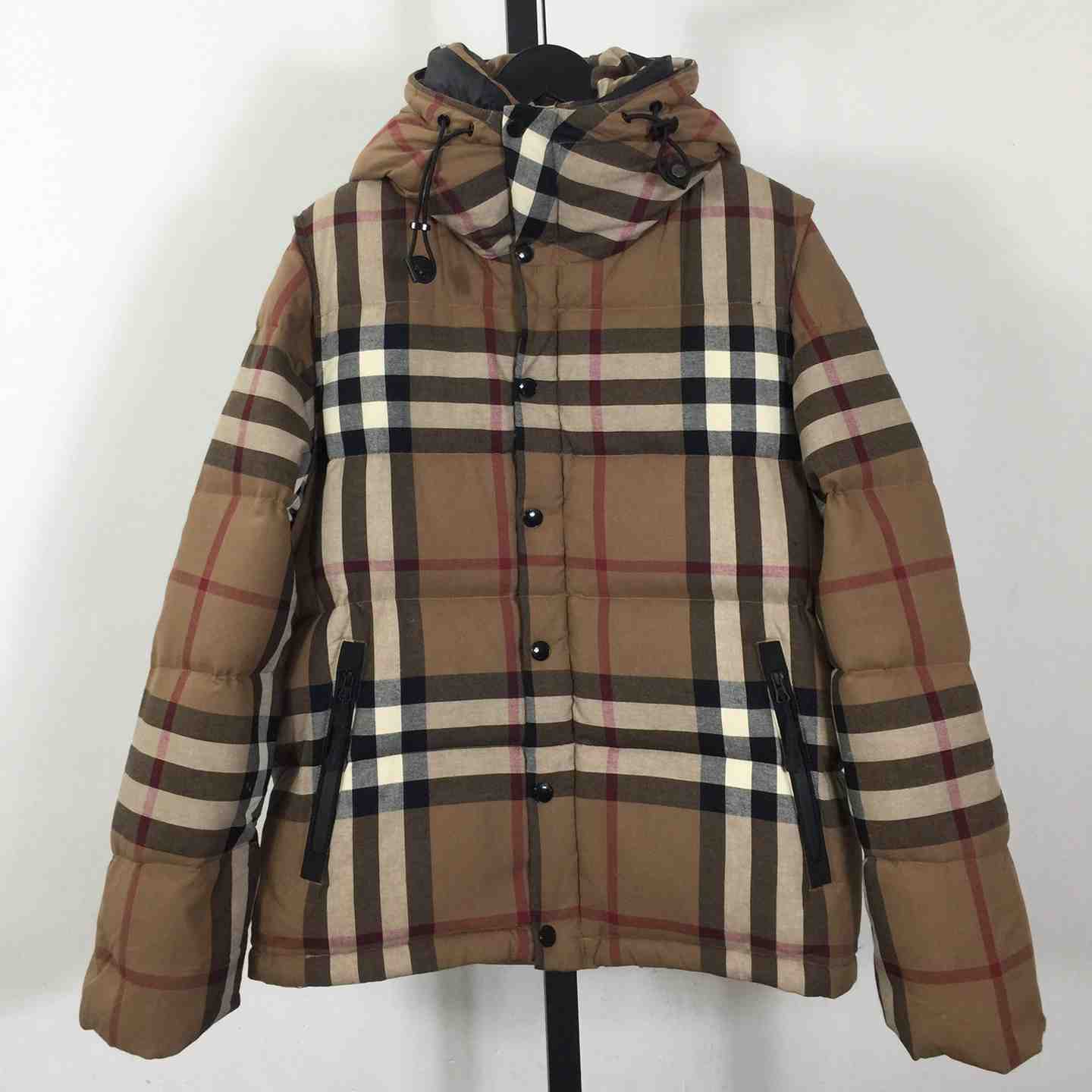 Burberry Check Puffer Jacket - EUR FASHION