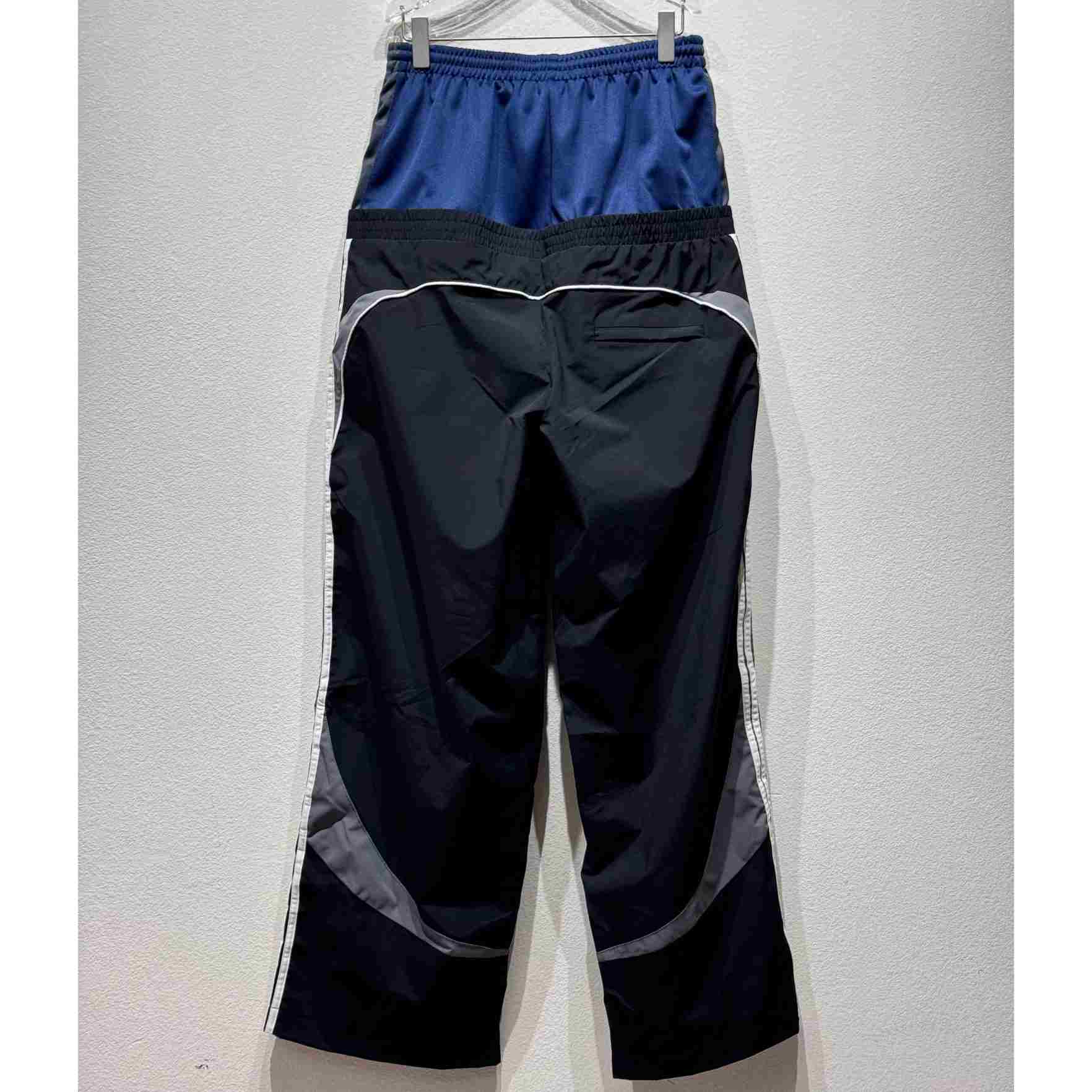 Balenciaga Cut-Up Tracksuit Pants In Black - EUR FASHION