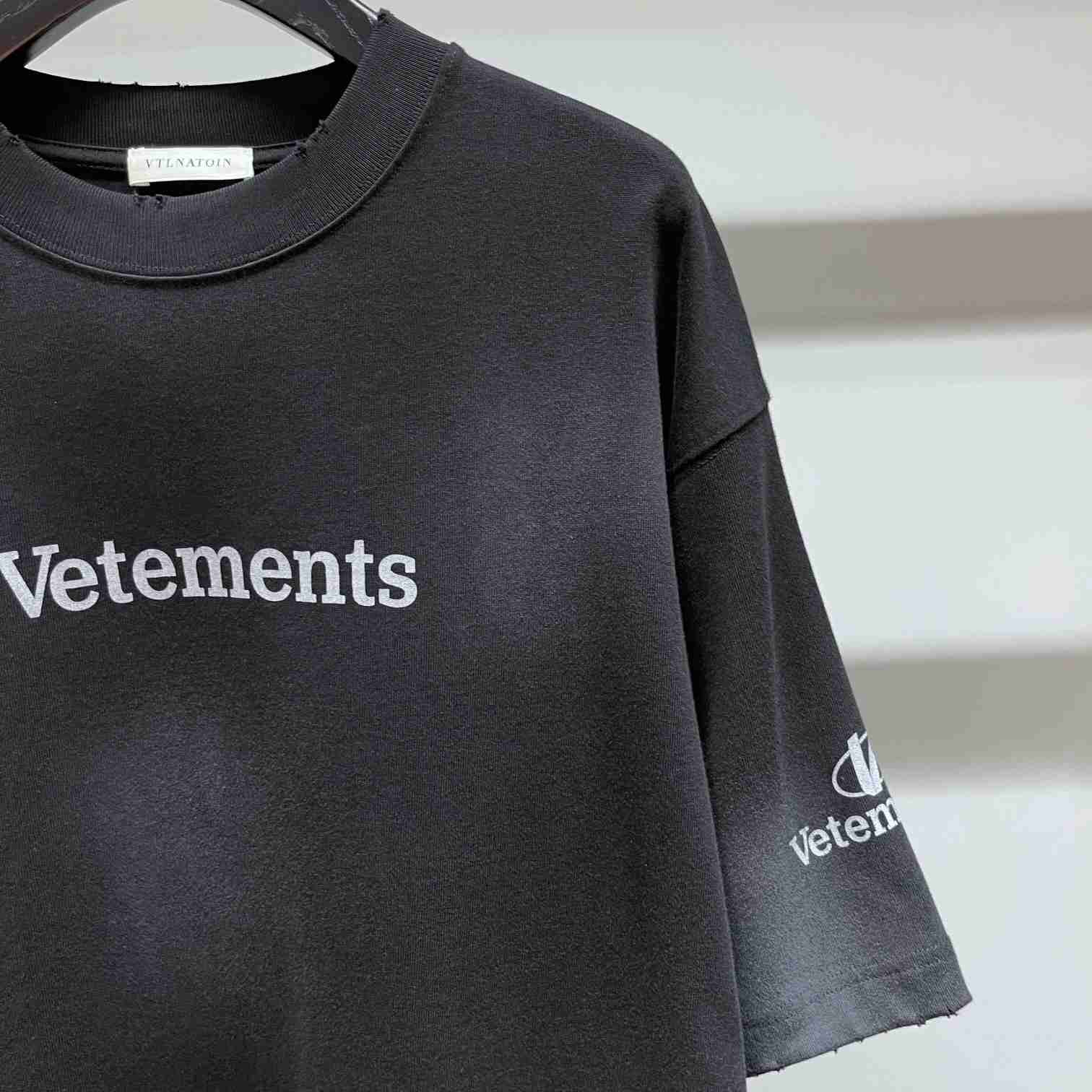 Vetements Cotton T-Shirt - EUR FASHION