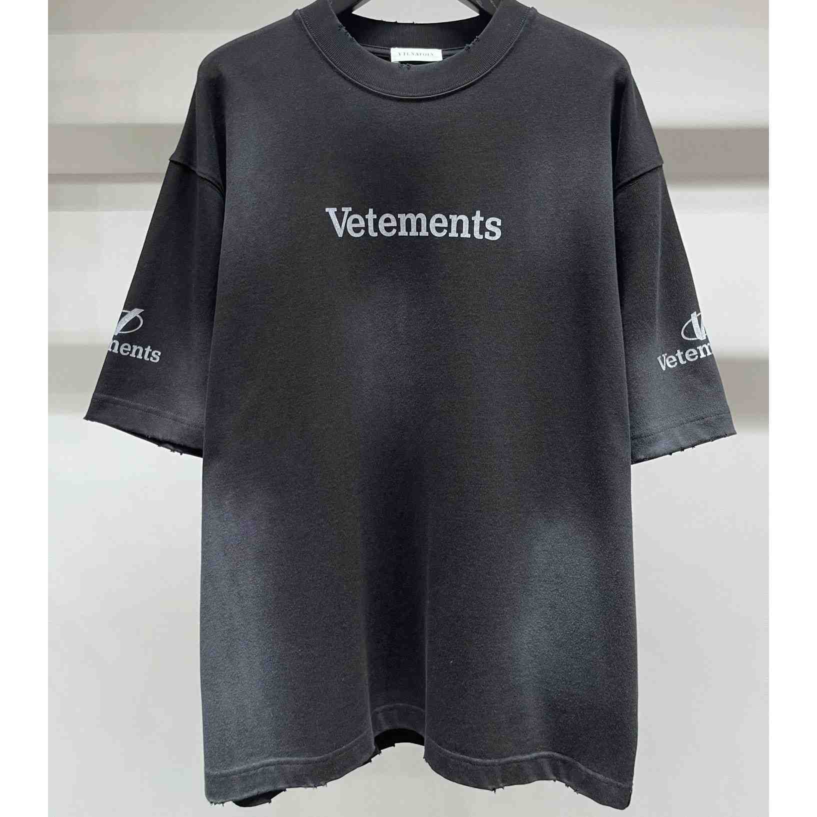 Vetements Cotton T-Shirt - EUR FASHION