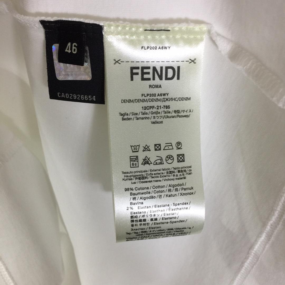 Fendi Cotton T-shirt - EUR FASHION