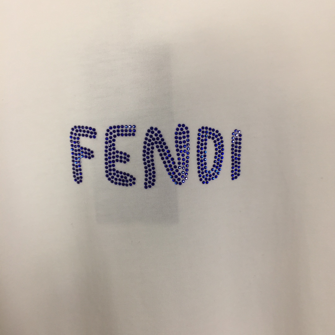 Fendi Cotton T-shirt - EUR FASHION