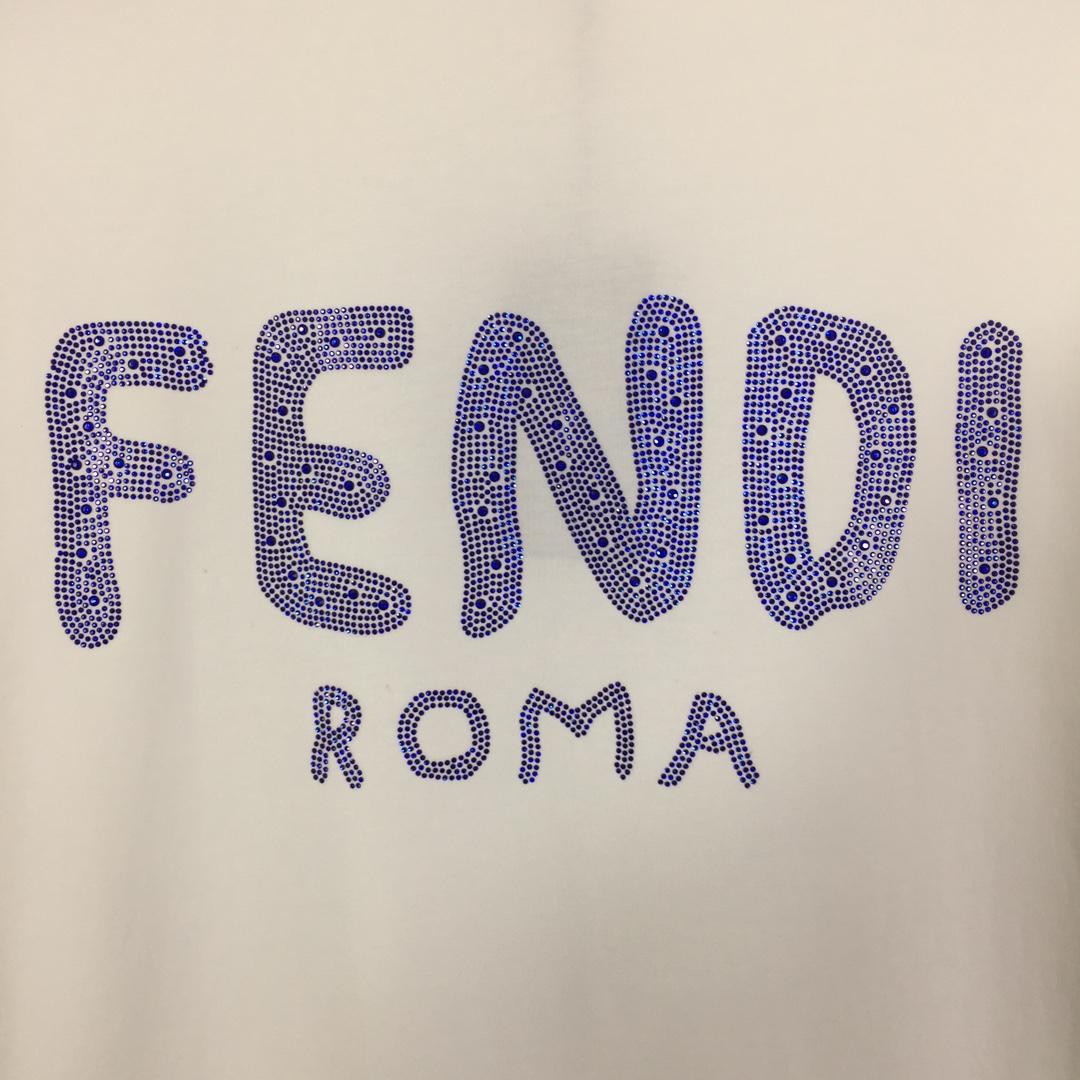 Fendi Cotton T-shirt - EUR FASHION