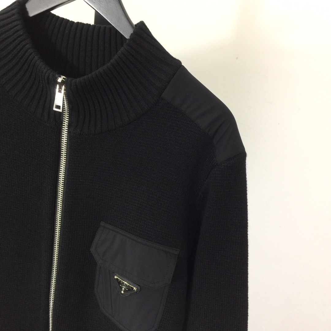 Prada Zip Up Cardigan - EUR FASHION