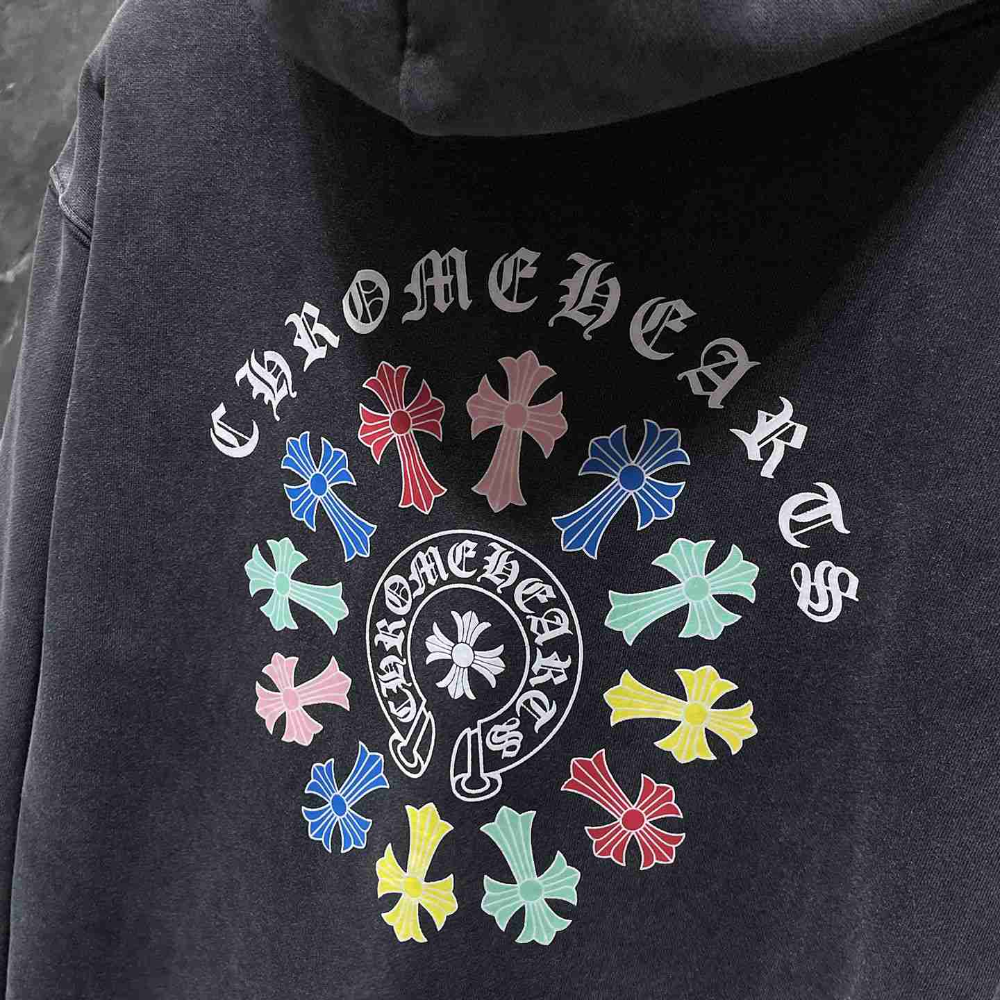 Chrome Hearts Cotton Hoodie - EUR FASHION