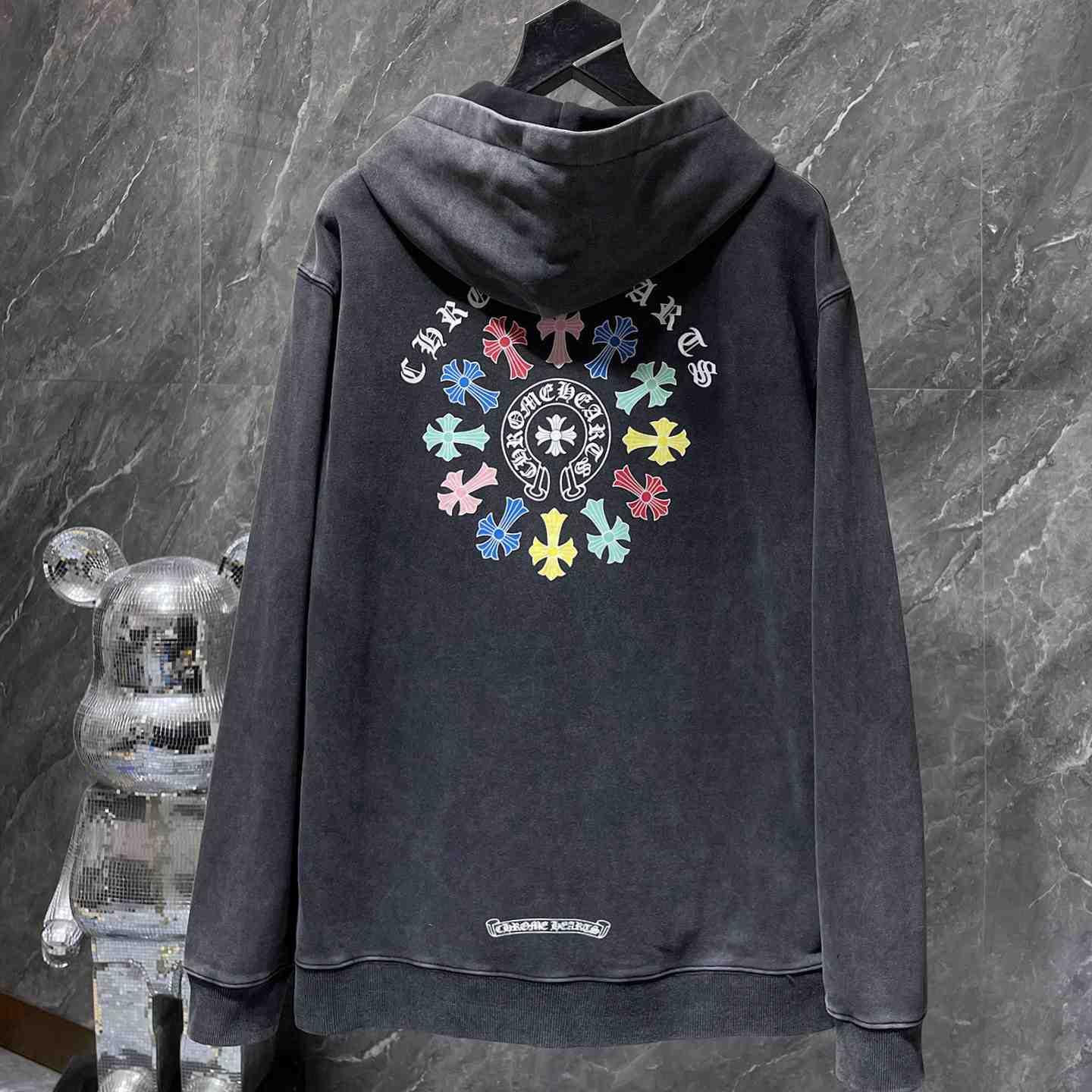 Chrome Hearts Cotton Hoodie - EUR FASHION