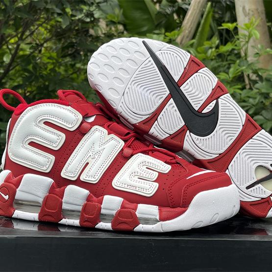 Supreme x Air More Uptempo “Red” Sneakers     902290-600  - EUR FASHION