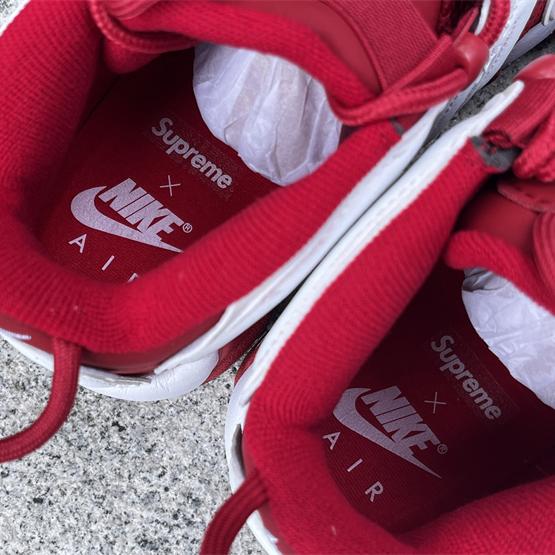 Supreme x Air More Uptempo “Red” Sneakers     902290-600  - EUR FASHION