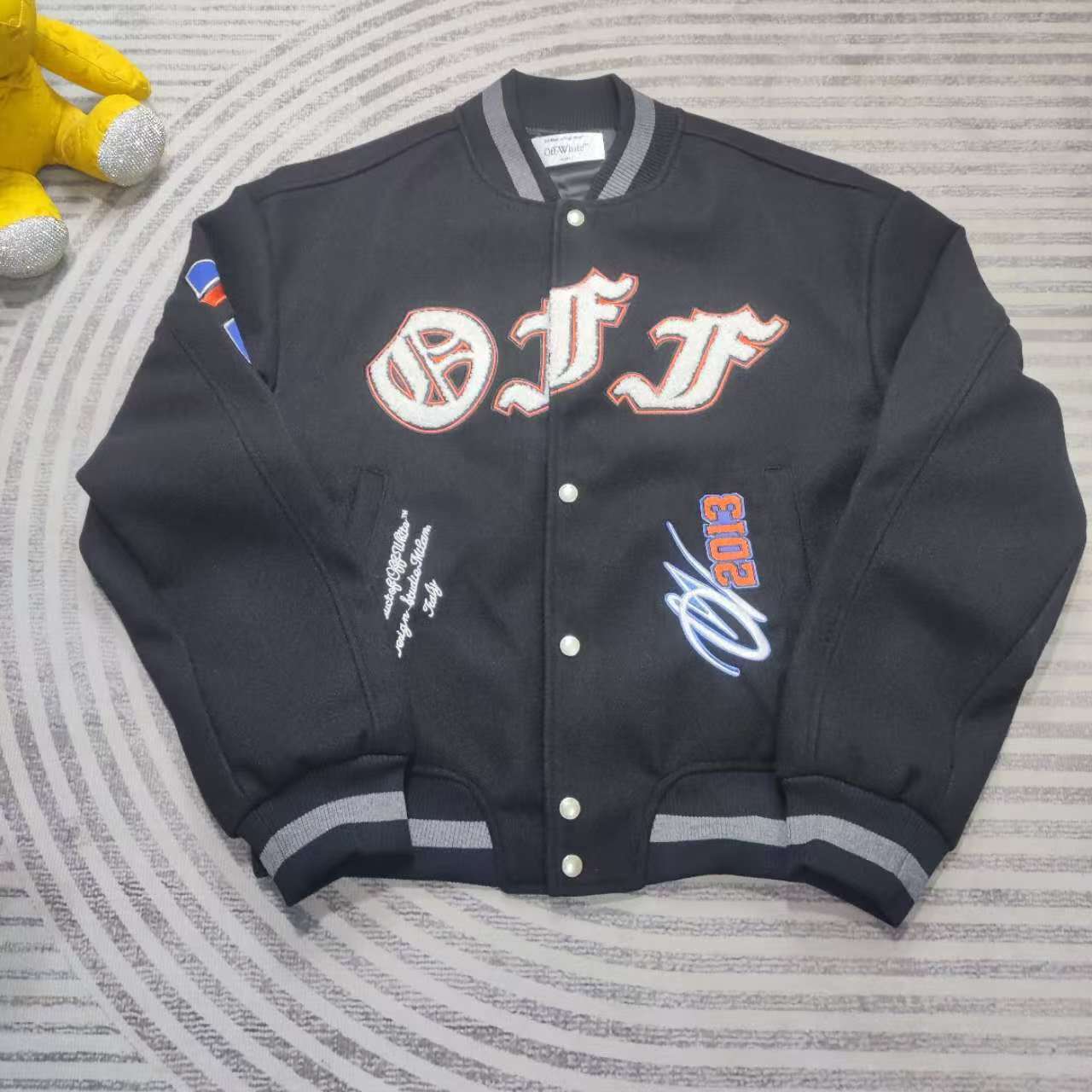 Off-White Varsity Jacket - EUR FASHION