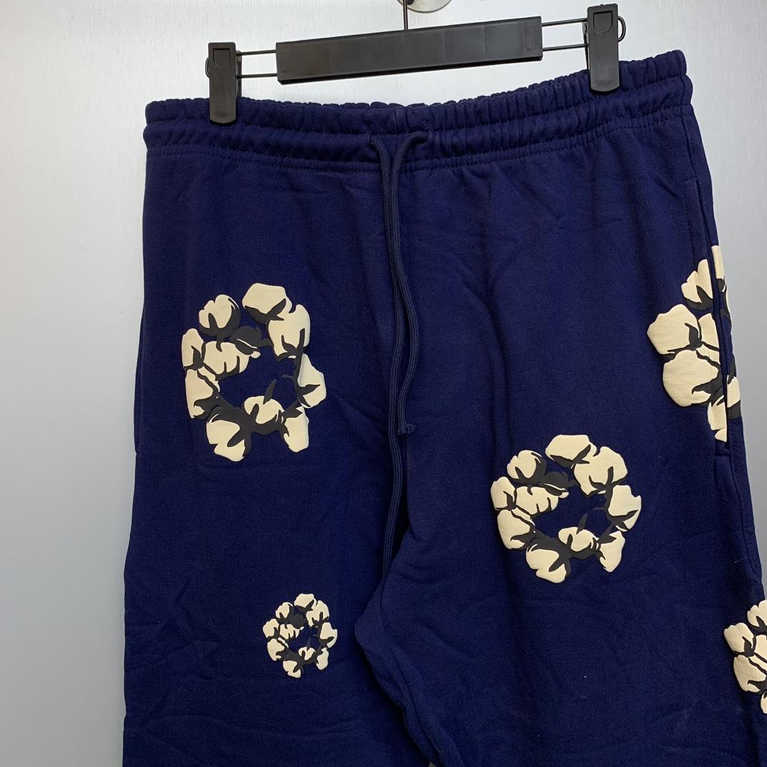 Denim Tears Cactus Tears Wreath Sweatpants Navy - EUR FASHION