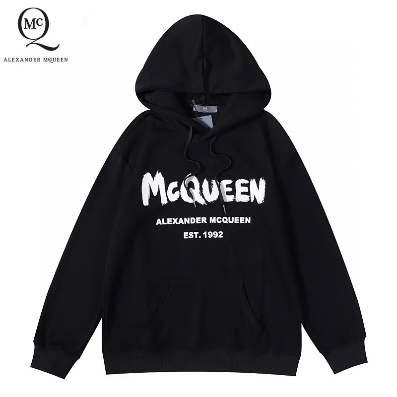 Alexander Mcqueen Cotton Hoodie - EUR FASHION