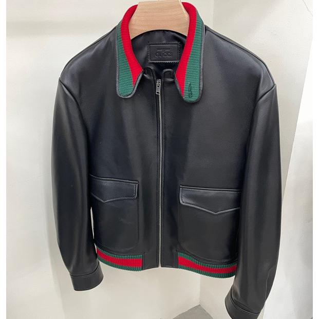 Gucci Leather Jacket - EUR FASHION