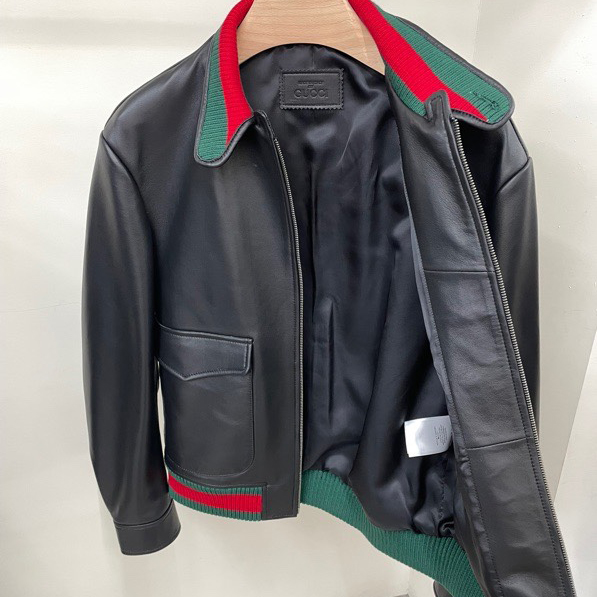 Gucci Leather Jacket - EUR FASHION