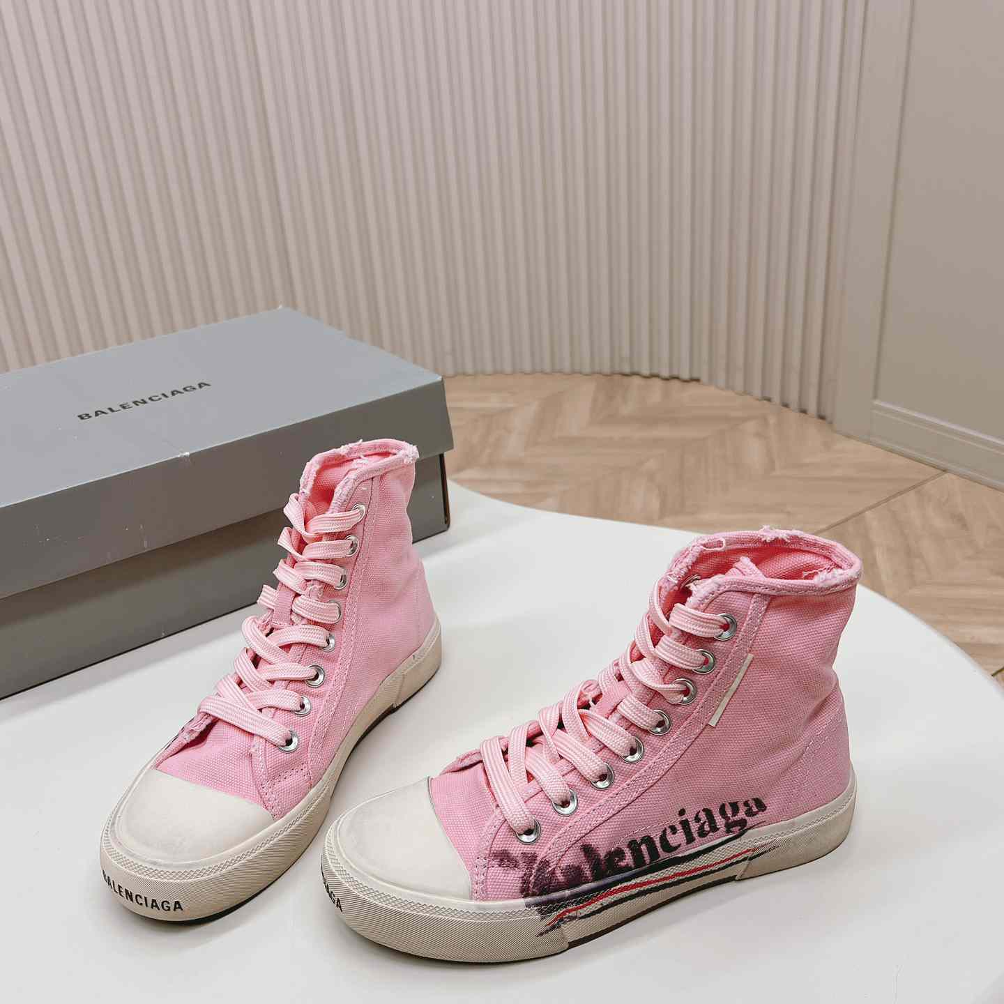 Balenciaga Paris High Top Sneakers - EUR FASHION