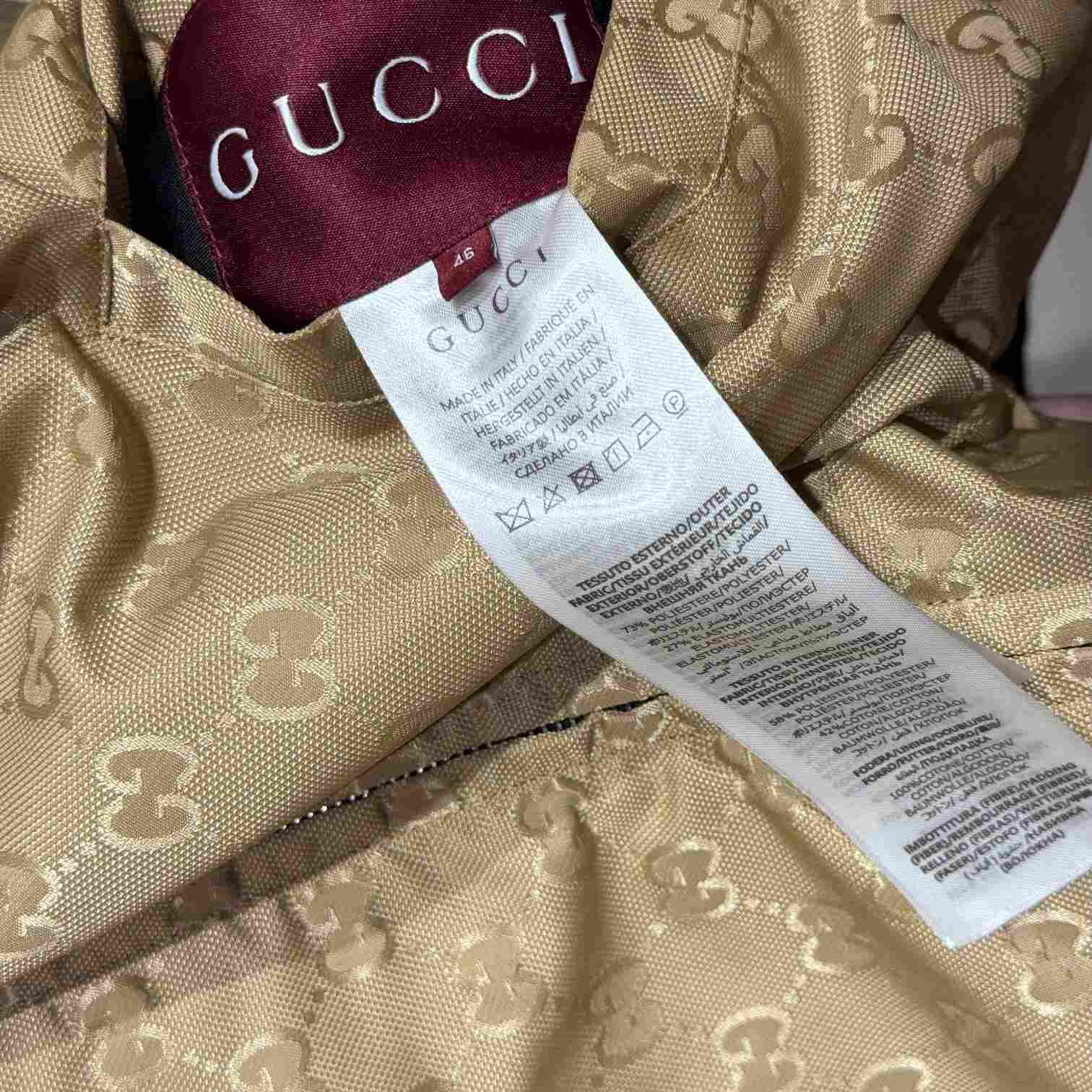 Gucci Reversible Nylon Twill Jacket - EUR FASHION