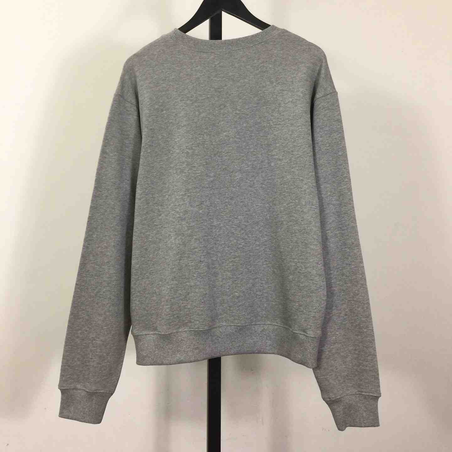 Celine Blason Loose Sweatshirt In Cotton Fleece - EUR FASHION