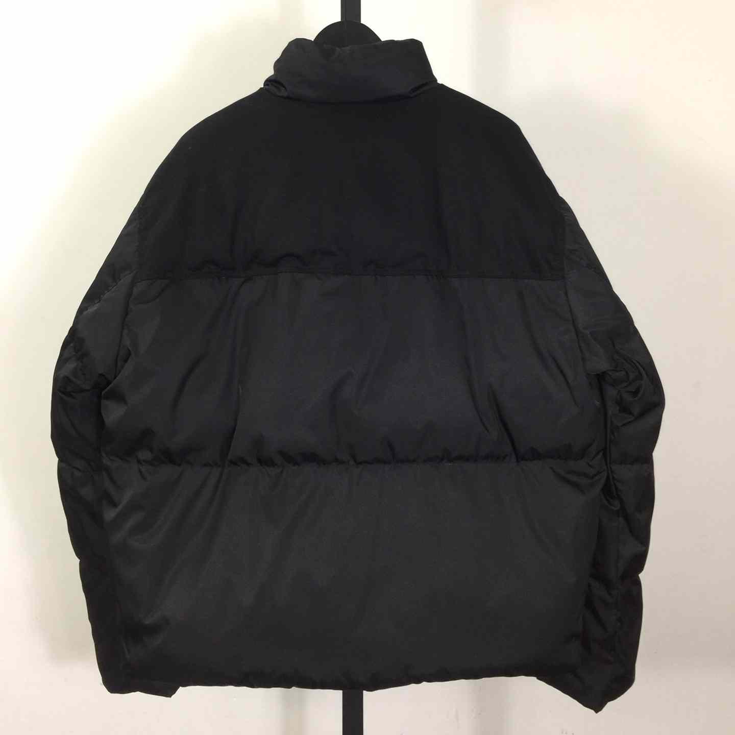 Prada Black Re-Nylon Down Jacket - EUR FASHION