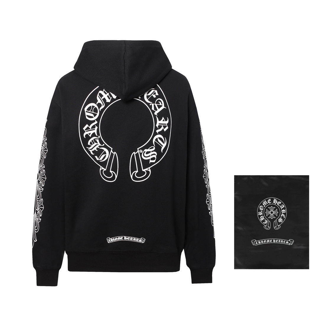 Chrome Hearts Cotton Zip-up Hoodie - EUR FASHION