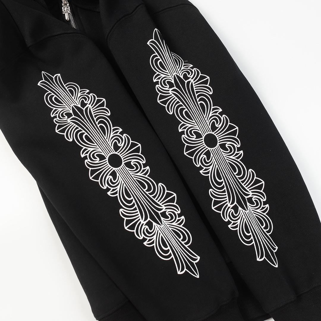 Chrome Hearts Cotton Zip-up Hoodie - EUR FASHION