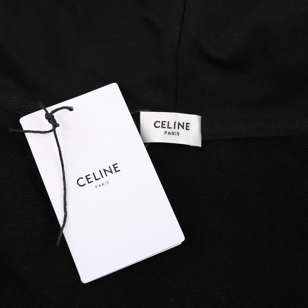 Celine Cotton Hoodie - EUR FASHION