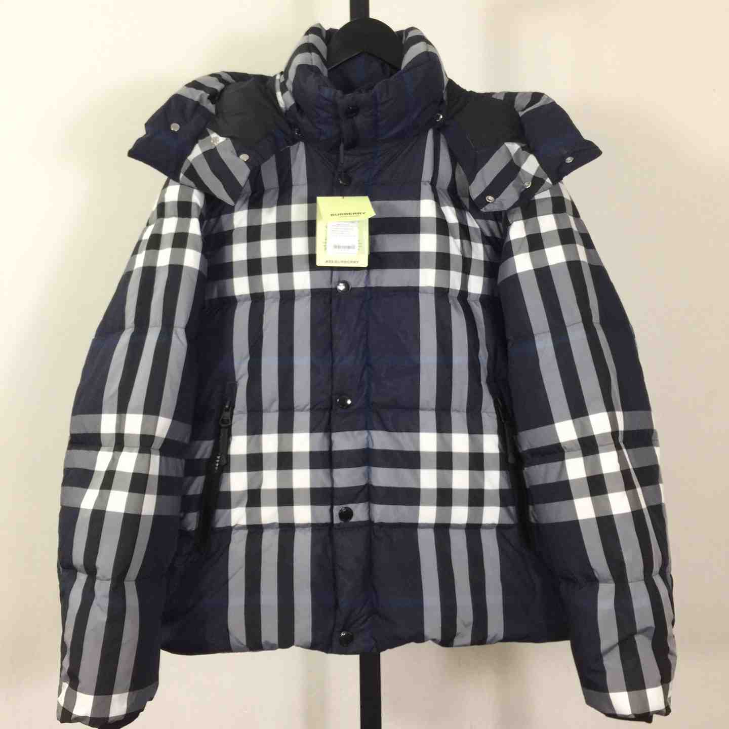 Burberry Check Puffer Jacket - EUR FASHION