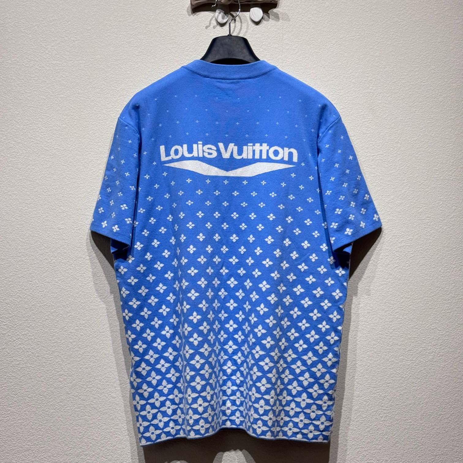 Louis Vuitton Knitted Cotton T-Shirt  1AGJUM - EUR FASHION