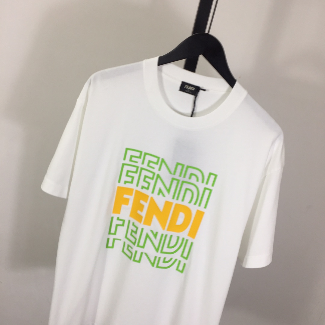 Fendi Cotton T-shirt - EUR FASHION