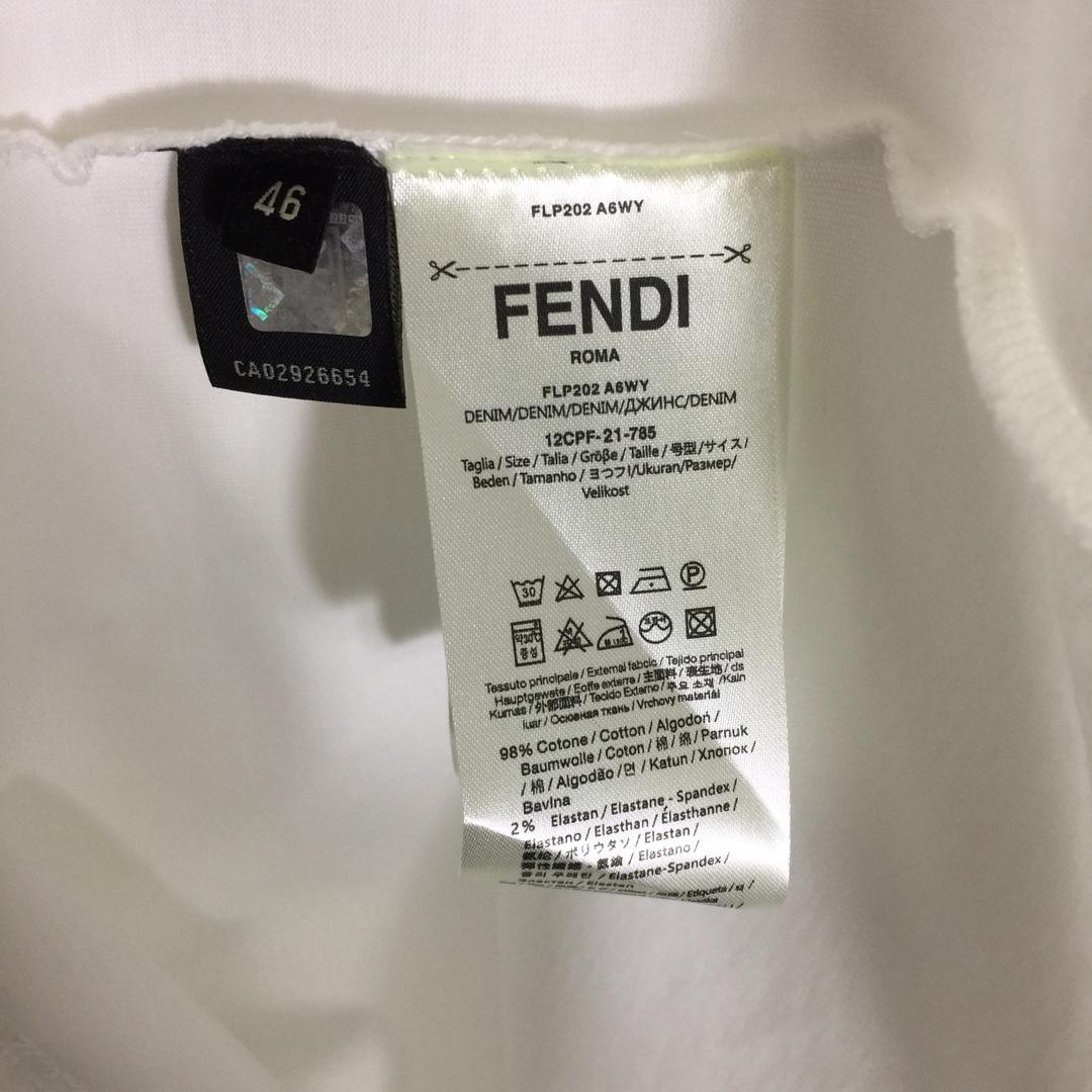 Fendi Cotton T-shirt - EUR FASHION