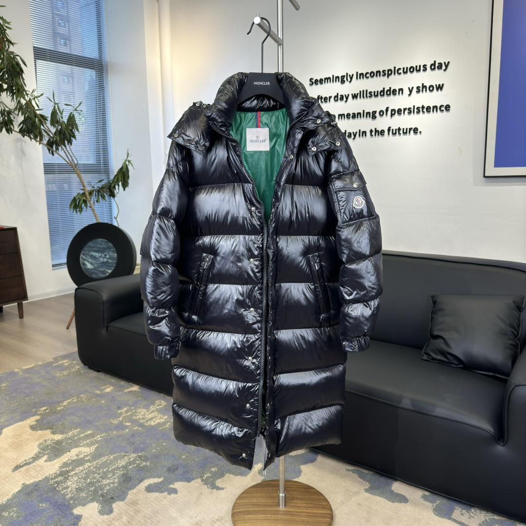 Moncler Maya Hanovcrtan Long Down Jacket - EUR FASHION