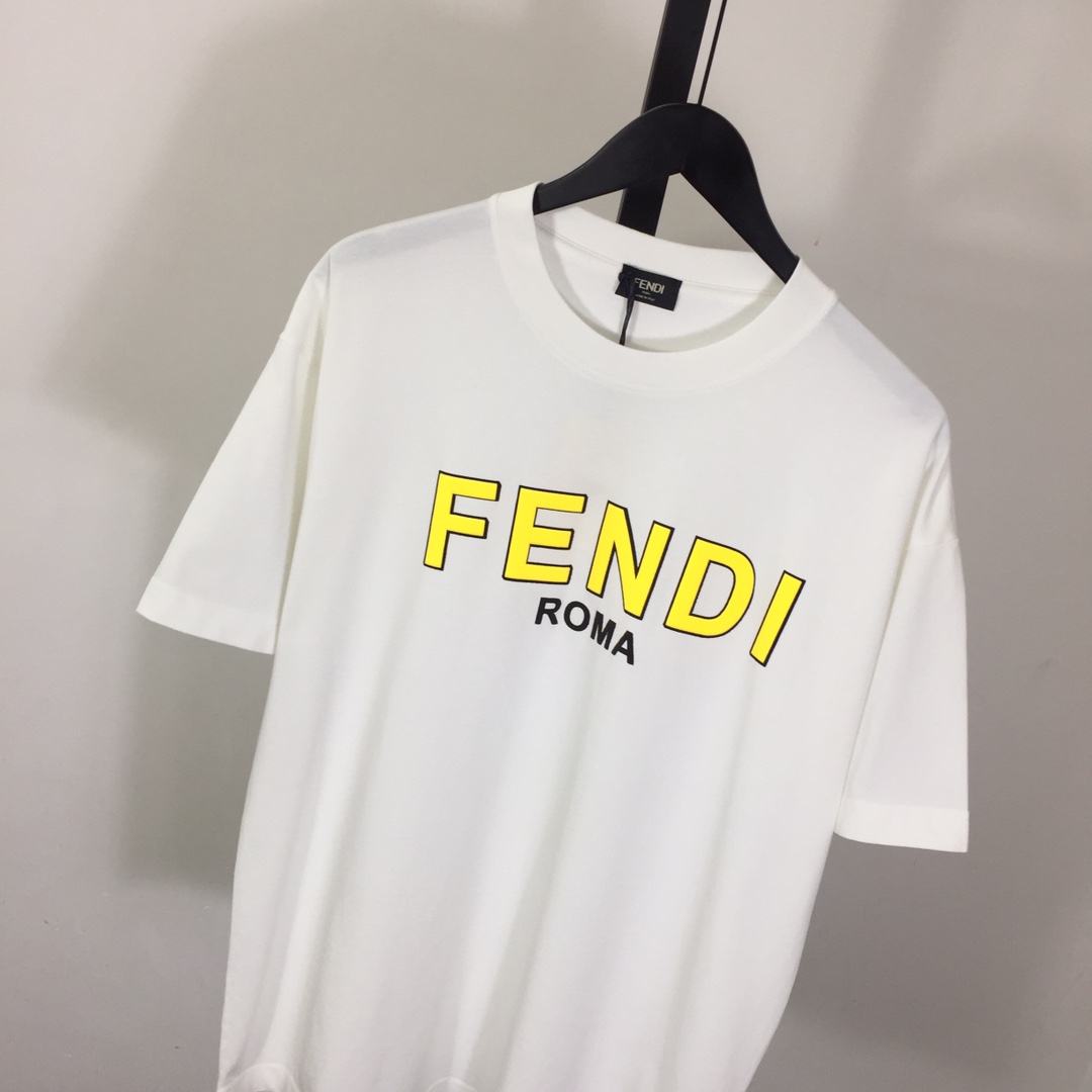 Fendi Cotton T-shirt - EUR FASHION