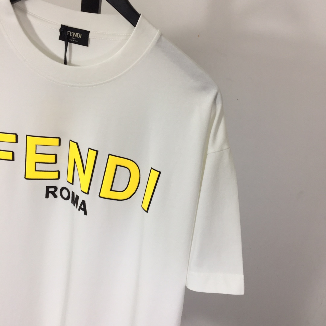 Fendi Cotton T-shirt - EUR FASHION