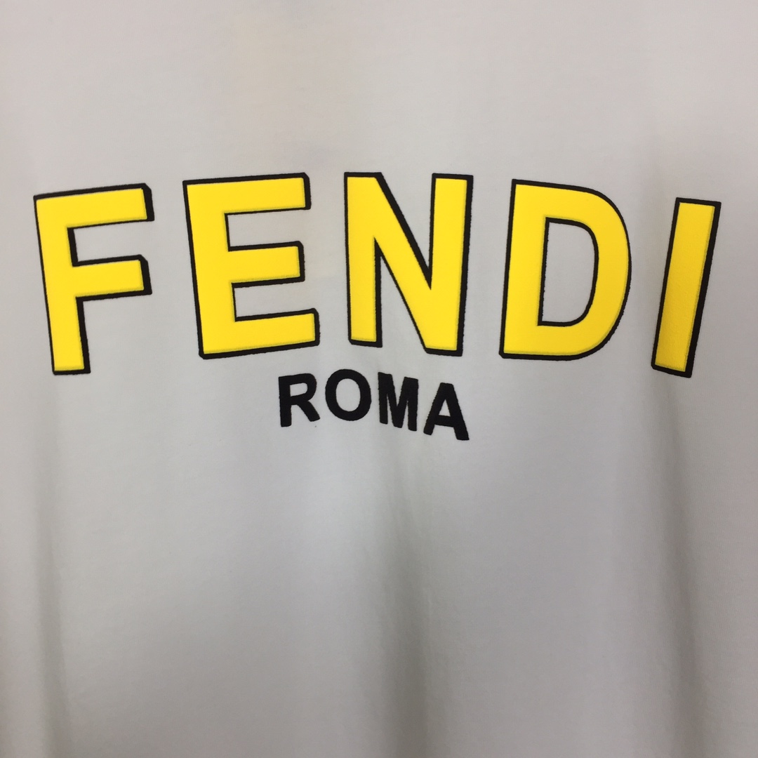 Fendi Cotton T-shirt - EUR FASHION