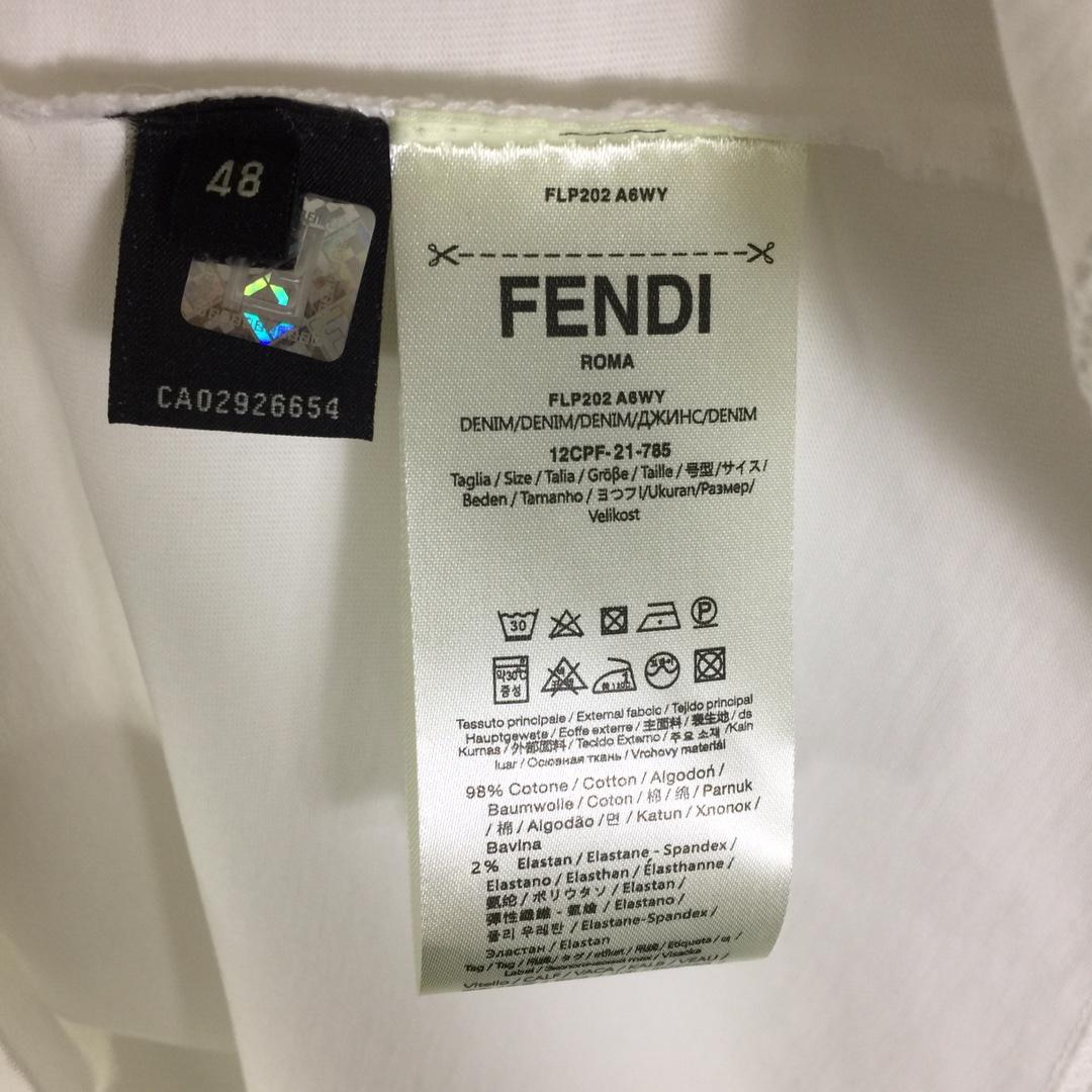 Fendi Cotton T-shirt - EUR FASHION