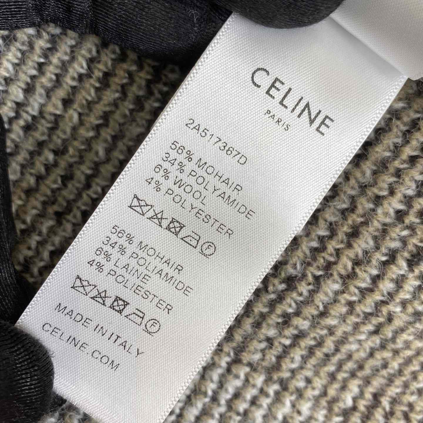 Celine Cardigan In Brushed Mohair - EUR FASHION