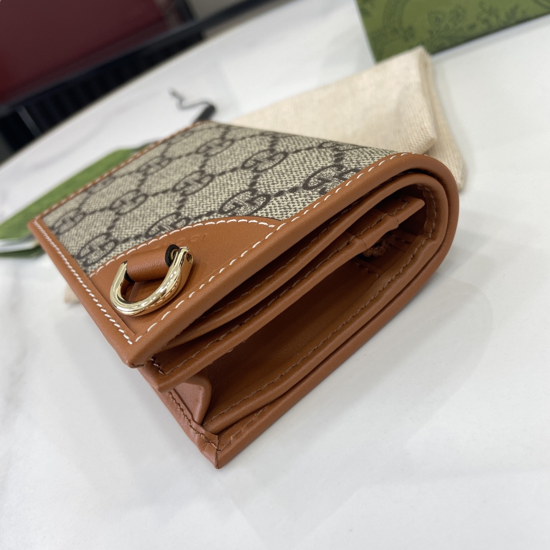 Gucci GG Emblem Mini Wallet - EUR FASHION