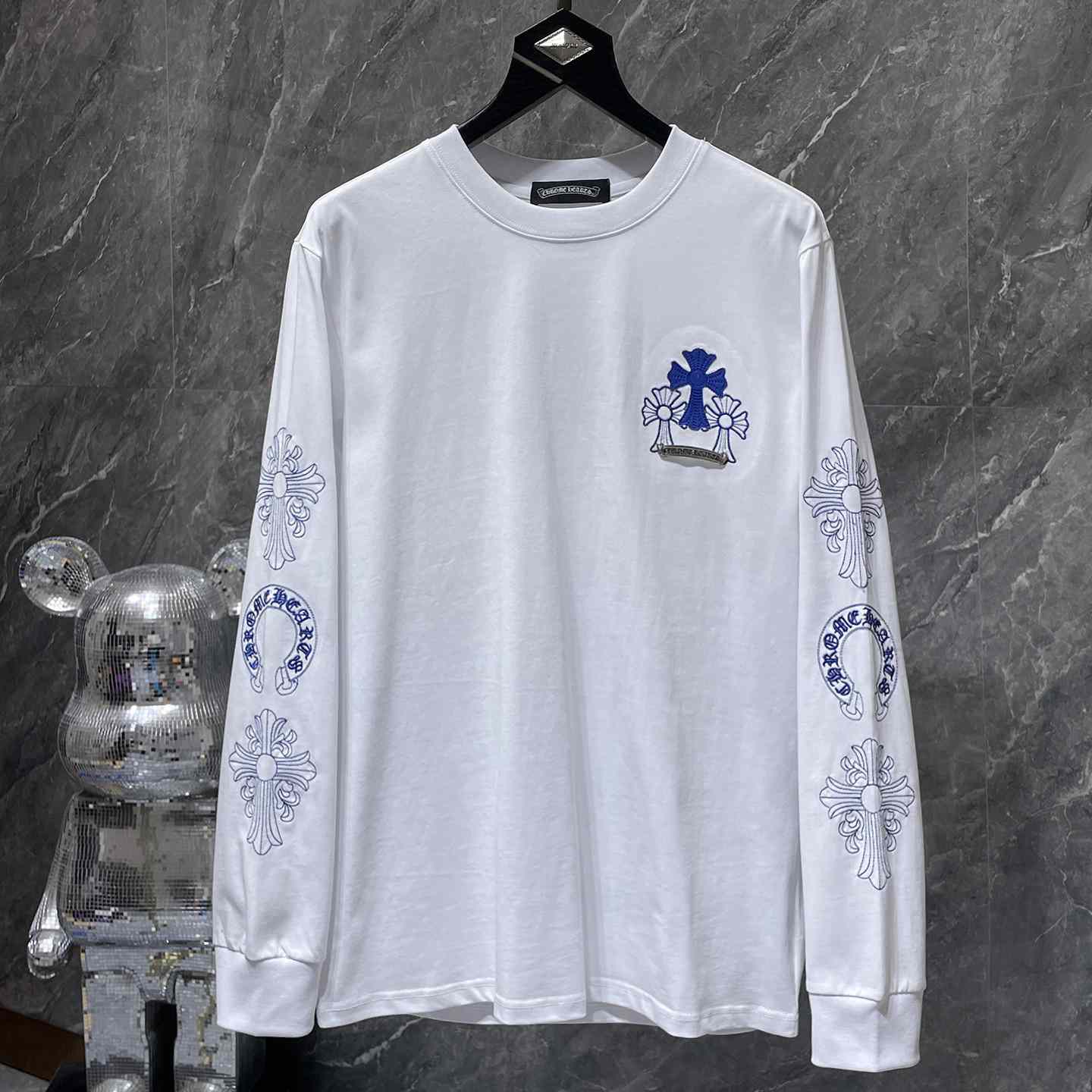 Chrome Hearts Long-sleeved Tee - EUR FASHION