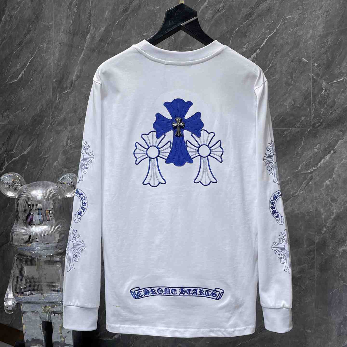 Chrome Hearts Long-sleeved Tee - EUR FASHION